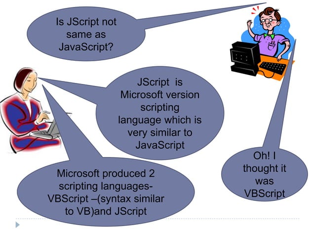 1. java script language fundamentals | PPT