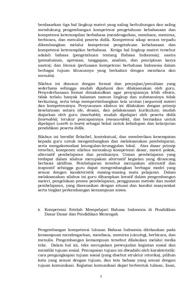 1 Silabus B Indo Sma Wajib Versi 120216 1 Silabus B Indo Sma Wajib Versi 120216