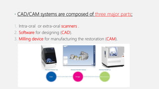 Advanced dental laboratory techniques :CAD/CAM & 3D printing | PPTX