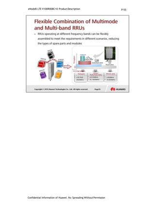 eNodeB LTE V100R008C10 ProductDescription
Confidential Information of Huawei. No Spreading WithoutPermission
P-55
 