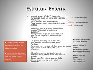 Análise do Poema - A Última Nau | PPTX