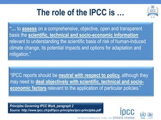 Overview of the IPCC | PPTX
