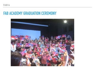 Fab AcademyとFAB14 | PDF