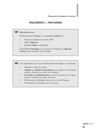 52
Pedro Mendoza Arana - Luis Robles Guerrero
• Centro Médico ONG.
4. COMPETIDORES
POTENCIALES
• Centro Médico Particular.
• Nuevo Policlínico.
5. PROVEEDORES
• Proveedores de material médico.
• Proveedores de Oxígeno.
• Proveedores de Fármacos.
6. PRODUCTOS SUSTITUTOS
• Parteras tradicionales.
• Vendedores de Farmacias.
7. ALIADOS
ACTUALES: Ninguno
POTENCIALES:
• Centro Médico Parroquial
ENTORNO ORGANIZACIONAL
MEDIATO
FACTORES SOCIALES
• Aspectos laborales
Mercadeo agresivo.
Precios cómodos.
Varias especialidades.
Posible instalación en 6 meses.
Local distante a 2 cuadras.
Diversidad de proveedores.
Proveen a través de Logística de
la DISA.
Relación de poca credibilidad
con ellos.
Alta presencia de parteras.
Gozan de credibilidad.
Identificadas en un 90 %
Alta presencia de ellos.
No tienen formación técnica.
Posible convenio de intercambio
para atención preferencial por
medicinas.
• Alto índice de desocupación, y
de trabajos eventuales.
A
A
A
A
O
O
A
A
A
O?
O?
A
A
O
A
 