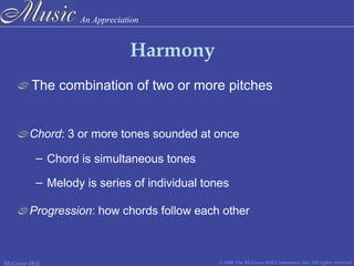 Music: An Appreciation- Elements of Music | PPT