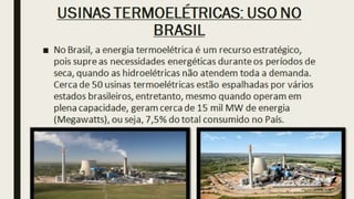 Usinas Termoelétricas