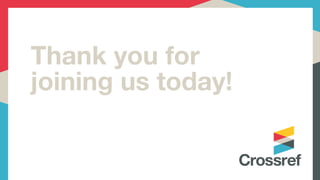 Thank you for
joining us today!
 