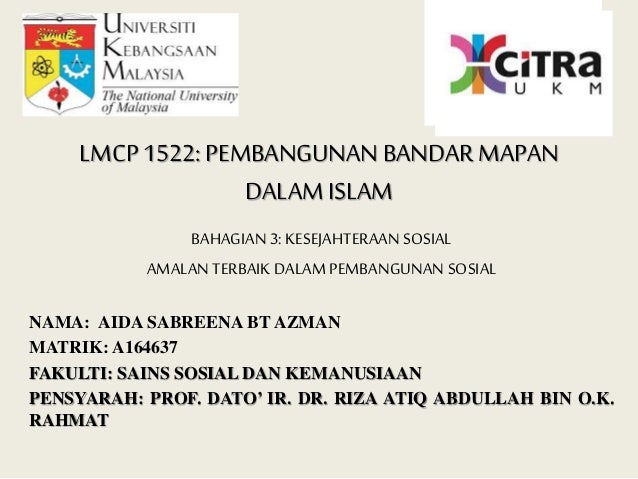 1 Bahagian 3 Kesejahteraan Sosial