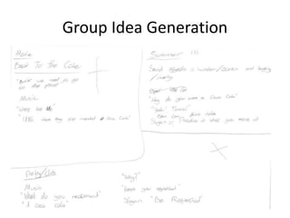 Group Idea Generation
 