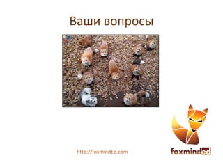 Ваши вопросы
http://foxmindEd.com
 