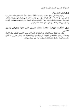 ‫ت‬ ‫ث‬ ‫ت‬ ‫رض‬ ‫وا‬ ‫ة‬ ‫ا‬ ‫م‬ ‫دة‬ ‫ا‬ ‫و‬ ‫ا‬ ‫ت‬ ‫ا‬
71
‫ن‬ ‫ا‬ ‫ا‬ ‫ه‬ ‫درة‬ ‫ا‬ ‫زار‬ ‫ا‬ ‫ات‬ ‫آ‬ ‫ا‬.
2.4.‫ر‬ ‫ا‬ ‫ا‬.
‫ر‬ ‫ا‬ ‫ا‬ ‫ن‬ ، ‫ا‬ ‫دا‬ ‫ر‬ ‫و‬ ‫دة‬ ‫و‬ ‫ه‬ ‫ر‬
‫أن‬ ‫ا‬ ‫دوات‬ ‫ا‬ ‫أن‬ ‫و‬ ،‫ذ‬ ‫ا‬ ‫ّض‬‫و‬.
‫ر‬ ‫ا‬‫آ‬ ‫د‬ ‫ت‬ ‫د‬‫ا‬ ‫رف‬ ‫ا‬ ‫ب‬ ‫ا‬ ‫ا‬ ‫و‬ ،‫ذ‬ ‫ا‬ ‫ز‬
‫ـ‬ ‫ا‬ ‫اف‬ ‫أه‬ ‫ى‬ ‫آ‬ ‫وا‬ ، ‫را‬ ‫و‬.
2.5.‫و‬ ‫رض‬ ‫وا‬ ‫ة‬ ‫ا‬ ‫م‬ ‫ر‬ ‫ا‬ ‫زار‬ ‫ا‬ ‫ات‬ ‫آ‬ ‫ا‬
‫ا‬.
‫ات‬ ‫آ‬ ‫ا‬ ‫ه‬‫ذ‬ ‫ا‬ ‫ا‬ ‫ا‬ ‫ا‬ ‫ات‬ ‫آ‬ ‫ا‬ ‫إ‬
‫ع‬ ‫ا‬ ‫ورة‬ ‫م‬ ، ‫ا‬ ‫دار‬ ‫وا‬ ‫ا‬ ‫ت‬ ‫ا‬ ‫و‬ ، ‫و‬
‫وا‬ ،‫ت‬ ‫ء‬ ‫و‬.
 