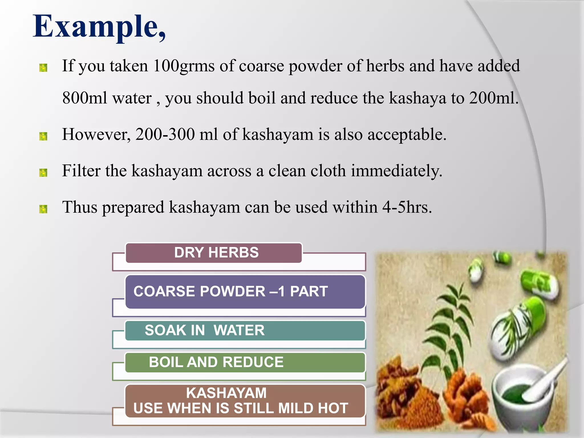 preparation of lehyam and decoction | PPTX