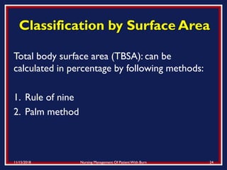 Tbsa Calculation 1. burn cne ppt | PDF