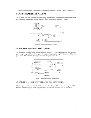 MODELING OF HYBRID WIND AND PHOTOVOLTAIC ENERGY SYSTEM USING A NEW ...