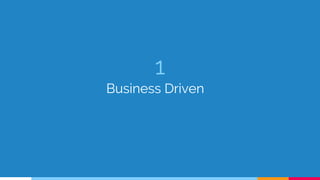 Business Driven
1
 