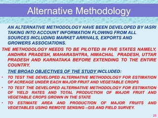 CASE STUDY ON HORTICULTURE STATISTICS | PPT