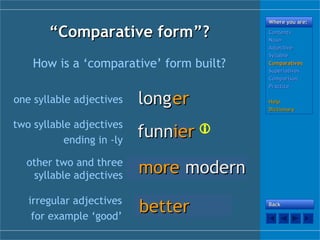Pretty Comparative Form Basics of English Grammar | PPT