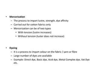 Introduction to wet processing | PPTX