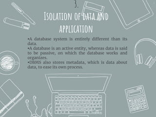 Over View of DBMS | PPTX