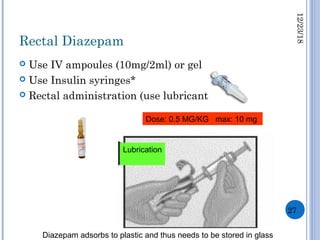 Diazepam 10mg rectal tubes