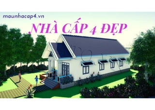 Mẫu Nhà Cấp 4 Đẹp Mái Thái 180m2 Ở Thạnh Phú, Bến Tre