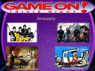 First Family Fred Flintsone