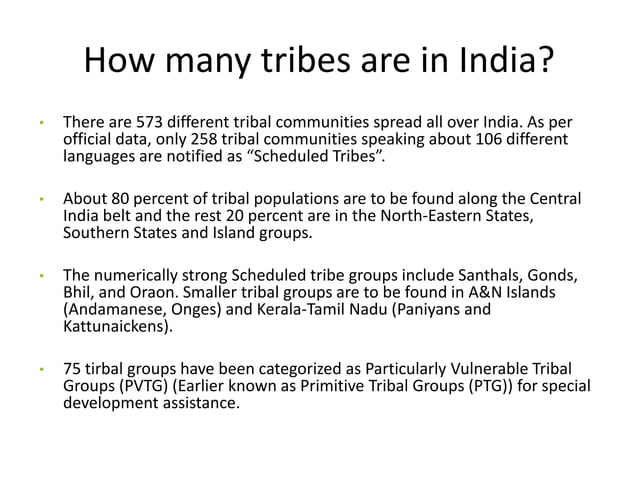 essay on tribal communities in india