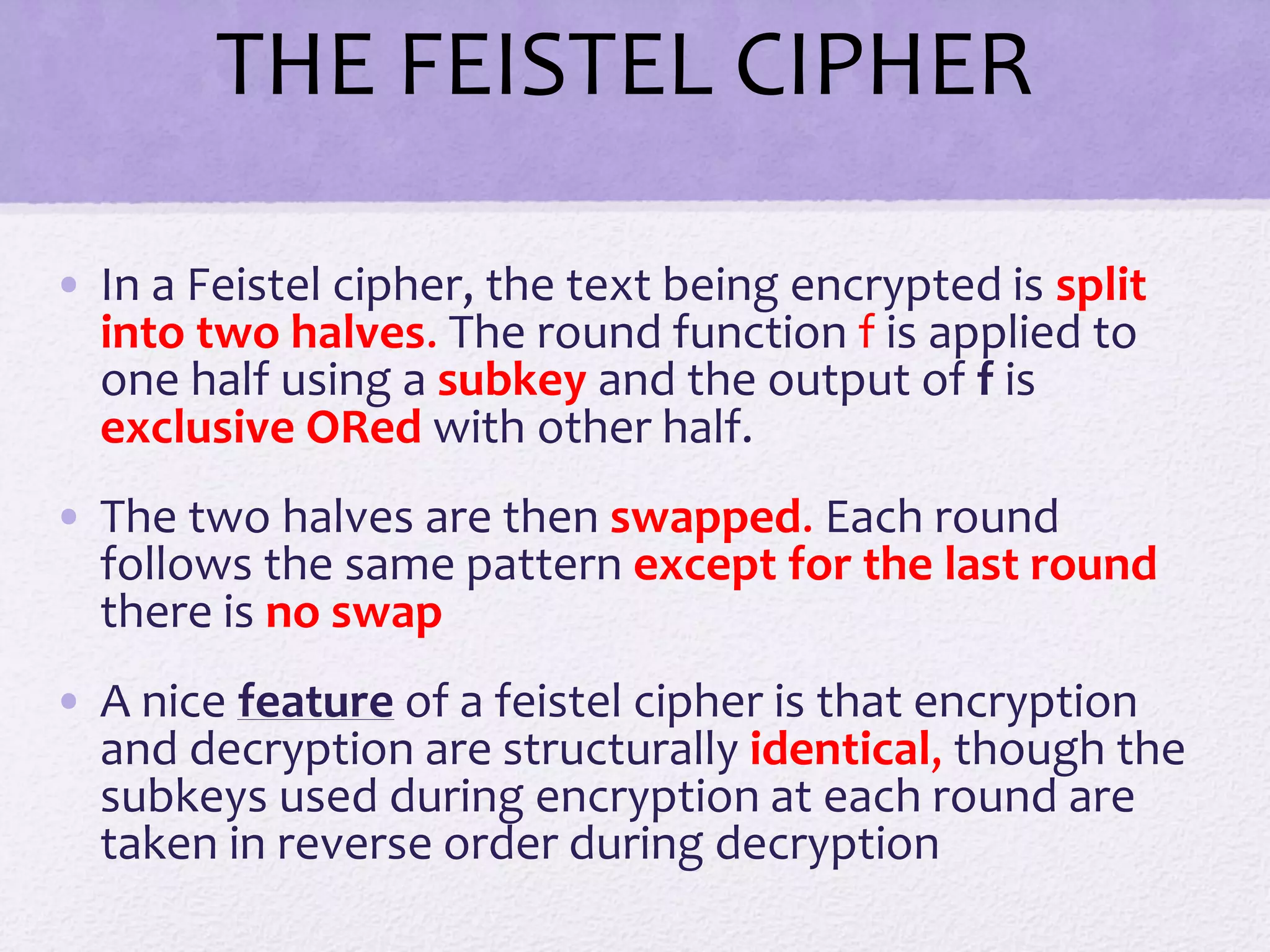 Block Ciphers and the Data Encryption Standard | PDF