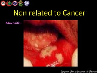 Non related to Cancer
Mucositis
 