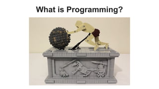 What is Programming?
 