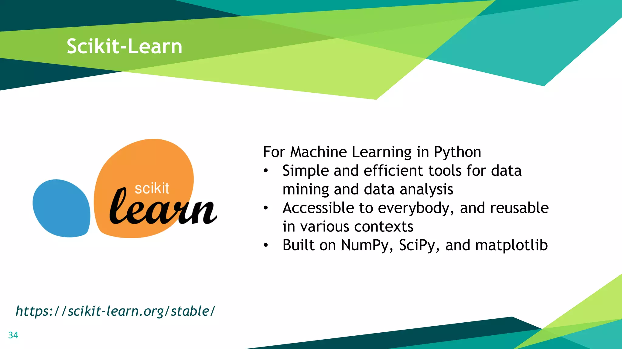 Python For Machine Learning | PPT