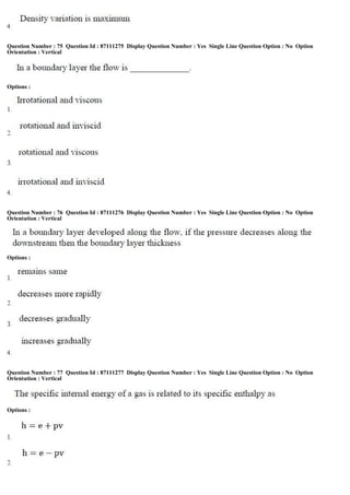 Question Number : 75 Question Id : 87111275 Display Question Number : Yes Single Line Question Option : No Option
Orientation : Vertical
Options :
Question Number : 76 Question Id : 87111276 Display Question Number : Yes Single Line Question Option : No Option
Orientation : Vertical
Options :
Question Number : 77 Question Id : 87111277 Display Question Number : Yes Single Line Question Option : No Option
Orientation : Vertical
Options :
 