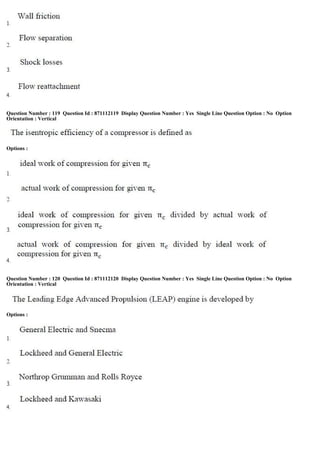 Question Number : 119 Question Id : 871112119 Display Question Number : Yes Single Line Question Option : No Option
Orientation : Vertical
Options :
Question Number : 120 Question Id : 871112120 Display Question Number : Yes Single Line Question Option : No Option
Orientation : Vertical
Options :
 