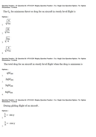 Question Number : 19 Question Id : 87111219 Display Question Number : Yes Single Line Question Option : No Option
Orientation : Vertical
Options :
Question Number : 20 Question Id : 87111220 Display Question Number : Yes Single Line Question Option : No Option
Orientation : Vertical
Options :
Question Number : 21 Question Id : 87111221 Display Question Number : Yes Single Line Question Option : No Option
Orientation : Vertical
Options :
 