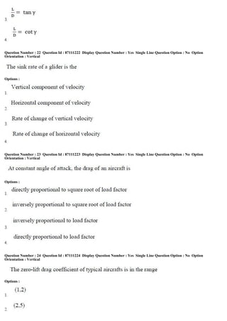 Question Number : 22 Question Id : 87111222 Display Question Number : Yes Single Line Question Option : No Option
Orientation : Vertical
Options :
Question Number : 23 Question Id : 87111223 Display Question Number : Yes Single Line Question Option : No Option
Orientation : Vertical
Options :
Question Number : 24 Question Id : 87111224 Display Question Number : Yes Single Line Question Option : No Option
Orientation : Vertical
Options :
 