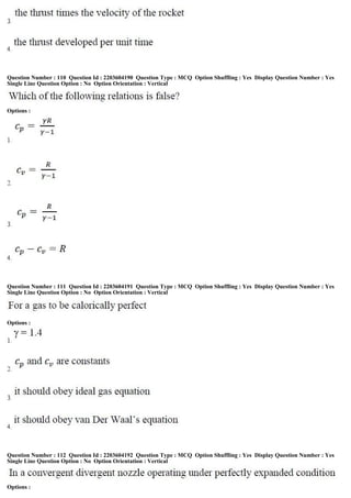 Question Number : 110 Question Id : 2203604190 Question Type : MCQ Option Shuffling : Yes Display Question Number : Yes
Single Line Question Option : No Option Orientation : Vertical
Options :
Question Number : 111 Question Id : 2203604191 Question Type : MCQ Option Shuffling : Yes Display Question Number : Yes
Single Line Question Option : No Option Orientation : Vertical
Options :
Question Number : 112 Question Id : 2203604192 Question Type : MCQ Option Shuffling : Yes Display Question Number : Yes
Single Line Question Option : No Option Orientation : Vertical
Options :
 
