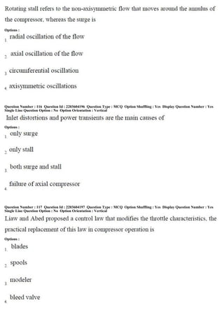 Options :
Question Number : 116 Question Id : 2203604196 Question Type : MCQ Option Shuffling : Yes Display Question Number : Yes
Single Line Question Option : No Option Orientation : Vertical
Options :
Question Number : 117 Question Id : 2203604197 Question Type : MCQ Option Shuffling : Yes Display Question Number : Yes
Single Line Question Option : No Option Orientation : Vertical
Options :
 