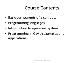 C Language Lecture 1 | PPT