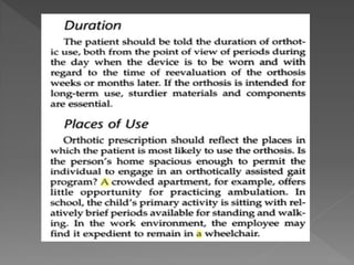 1.introduction to orthotics | PDF