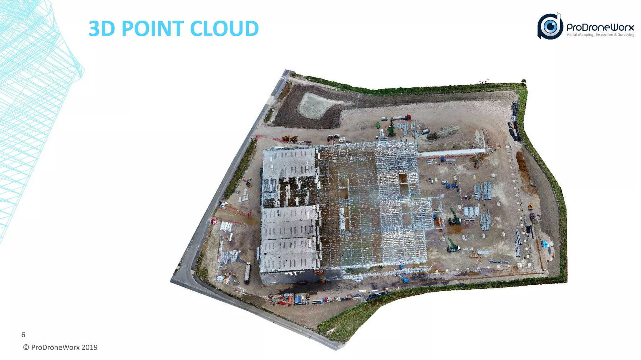 3D POINT CLOUD
© ProDroneWorx 2019
6
 