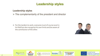 Leadership - Co-operative values and culture - LeadFarm Project | PPTX