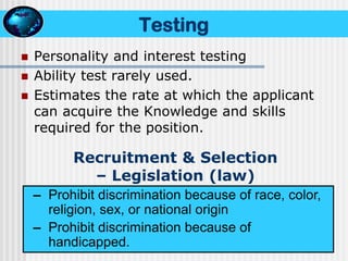 Interested Testing Program Rekrutmen & Seleksi Tenaga Kerja_ Materi Training