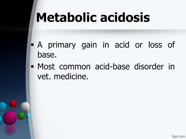 Principles of Acid-Base Imbalance | PPT