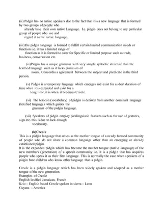 INTRODUCTION TO LANGUAGE | DOCX