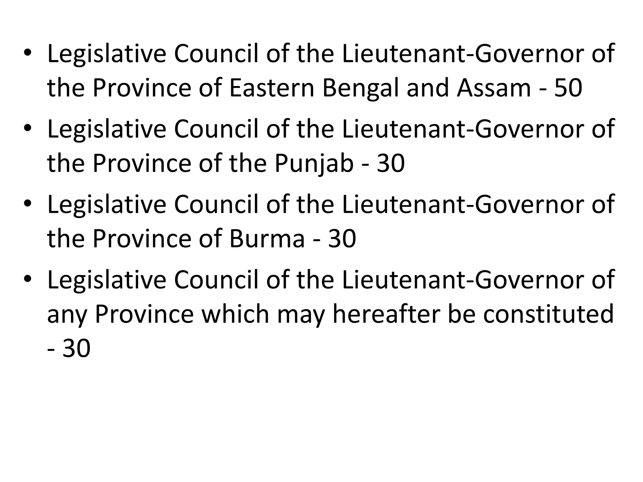 1. The Indian councils act 1909 | PPT