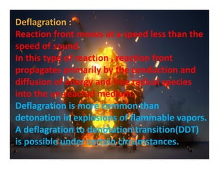 Details on Chemical Explosion | PPT