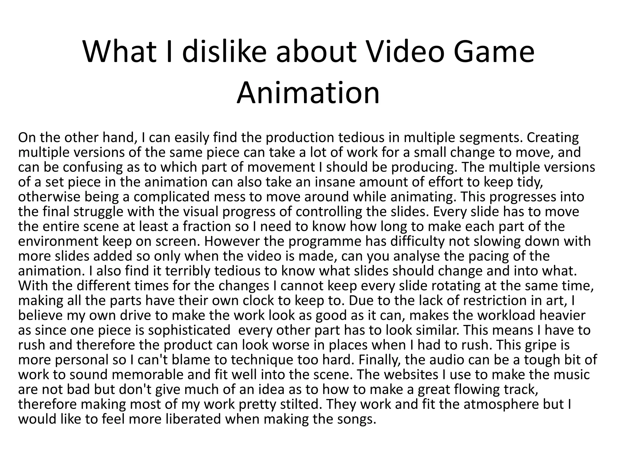 FMP #1 Intial Ideas Completed | PPT