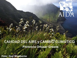 CLIMA Y AIRE LIMPIO:
Dos problemas, una solución.
Florencia Ortúzar Greene
Florencia Ortúzar Greene
CALIDAD DEL AIRE y CAM...