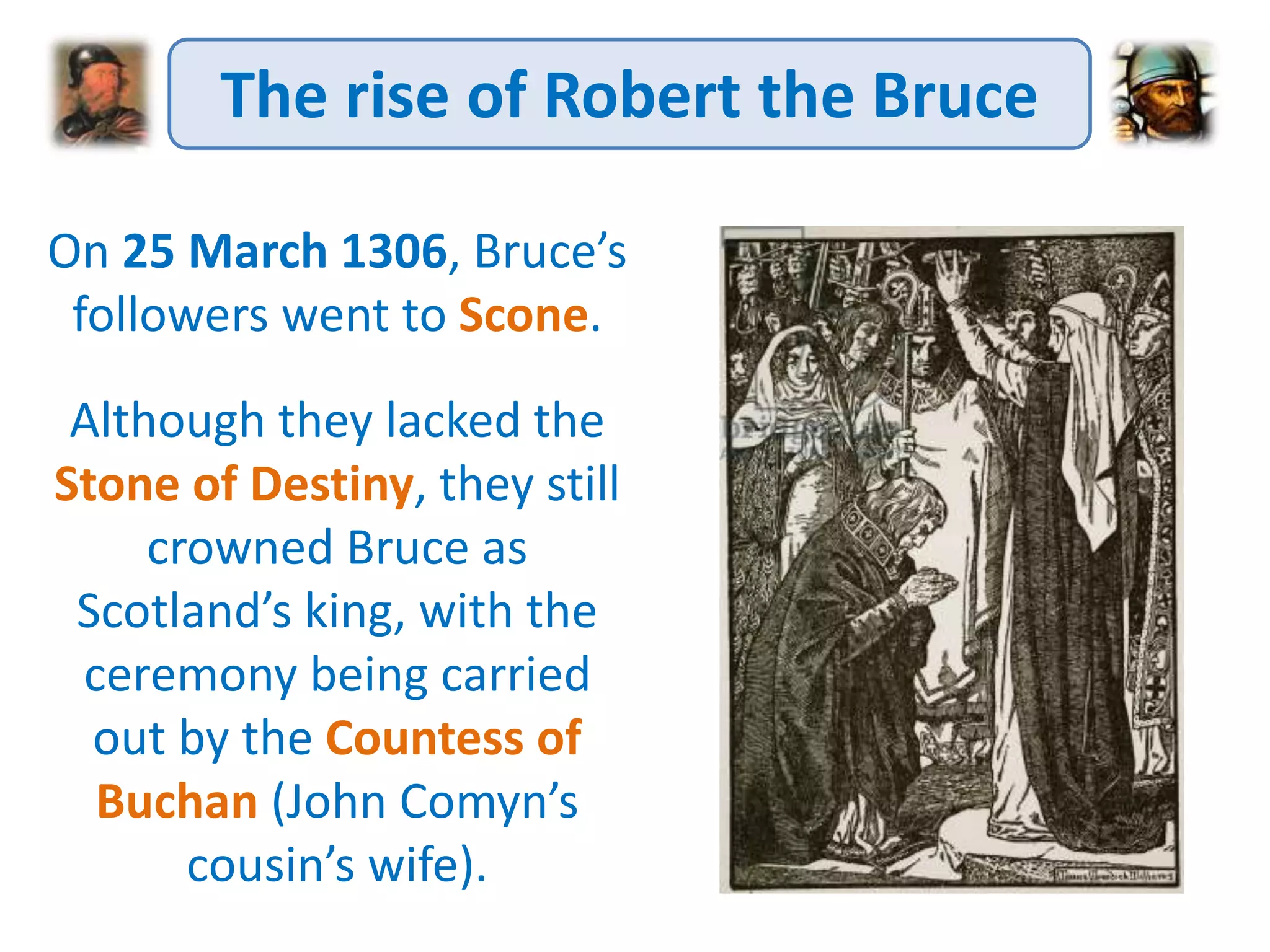 Scottish Wars of Independence - rise of robert the bruce | PPT