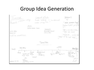 Group Idea Generation
 